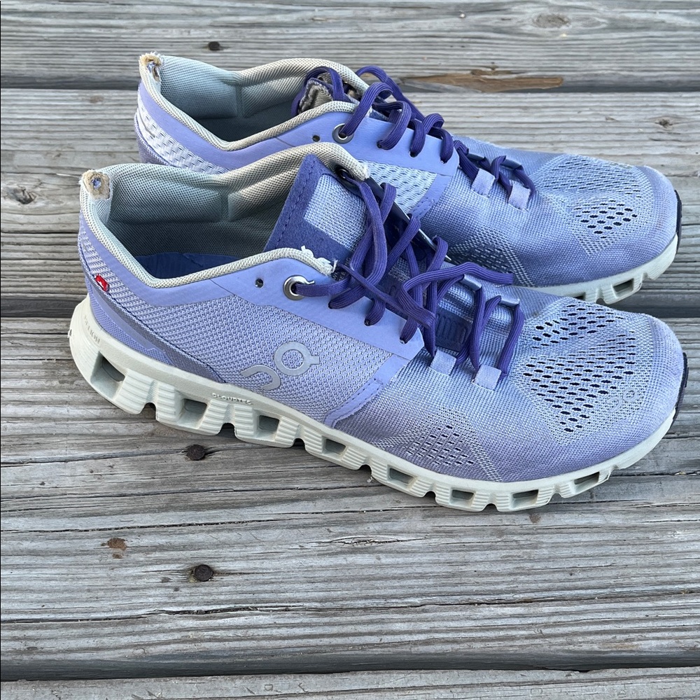 On Running Lavender and Purple Women's Athletic Running Shoes
